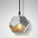 Solo Modular Magnetic Pendant Lamp // Concrete