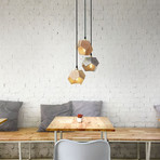 Solo Modular Magnetic Pendant Lamp // Concrete