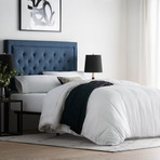 Rectangle Diamond Tufted Upholstered Headboard // Atlantic (Twin/Twin XL)