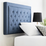 Rectangle Diamond Tufted Upholstered Headboard // Atlantic (Twin/Twin XL)