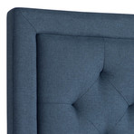 Rectangle Diamond Tufted Upholstered Headboard // Atlantic (Twin/Twin XL)