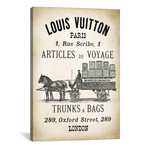 LV Trunks & Bags // PatentPrintStore (12"W x 18"H x 0.75"D)