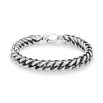 Twisted Curb Chain Bracelet // 7.5"