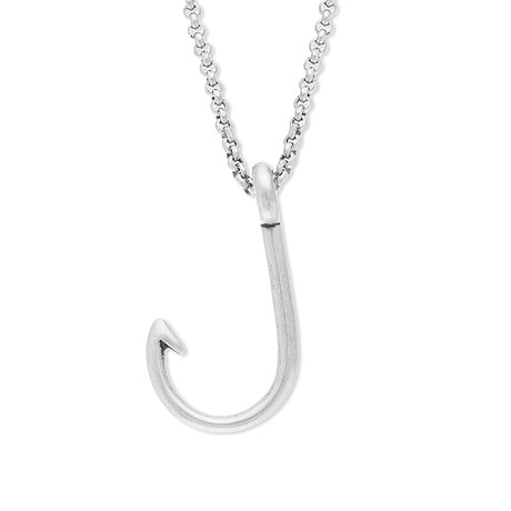 Fishing Hook Design Necklace
