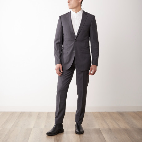 Slim Fit Suit // Medium Gray (US: 36S)