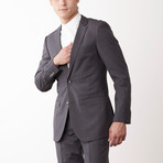 Slim Fit Suit // Medium Gray (US: 38L)