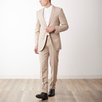 Slim Fit Suit // Beige (US: 36R)