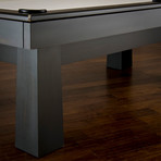 Celeste 8' Pool Table // 1" Certified Slate + White Felt