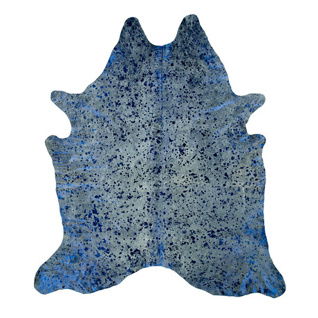 Devore // Off-White with Blue