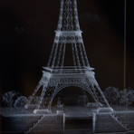 3D BBCrystal // Eiffel Tower (Crystal Only)