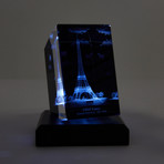 3D BBCrystal // Eiffel Tower (Crystal Only)