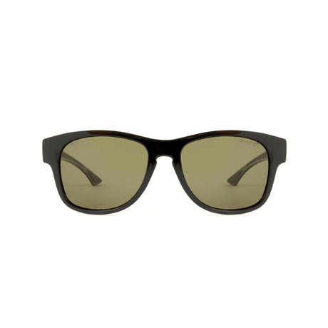 Smith // Men's Chromapop Polarchromic Square Polarized Sunglasses // Black + Green