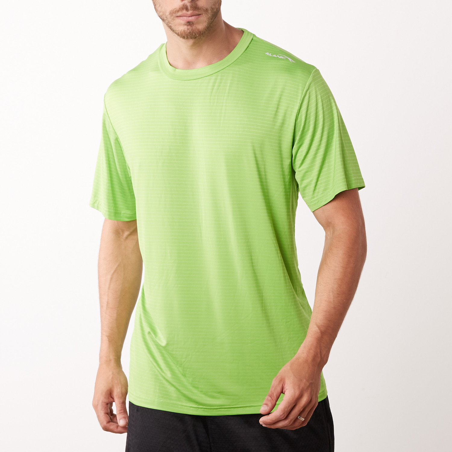 Four Way Stretch Short Sleeve T-Shirt // Green (XS) - Alanic - Touch of ...