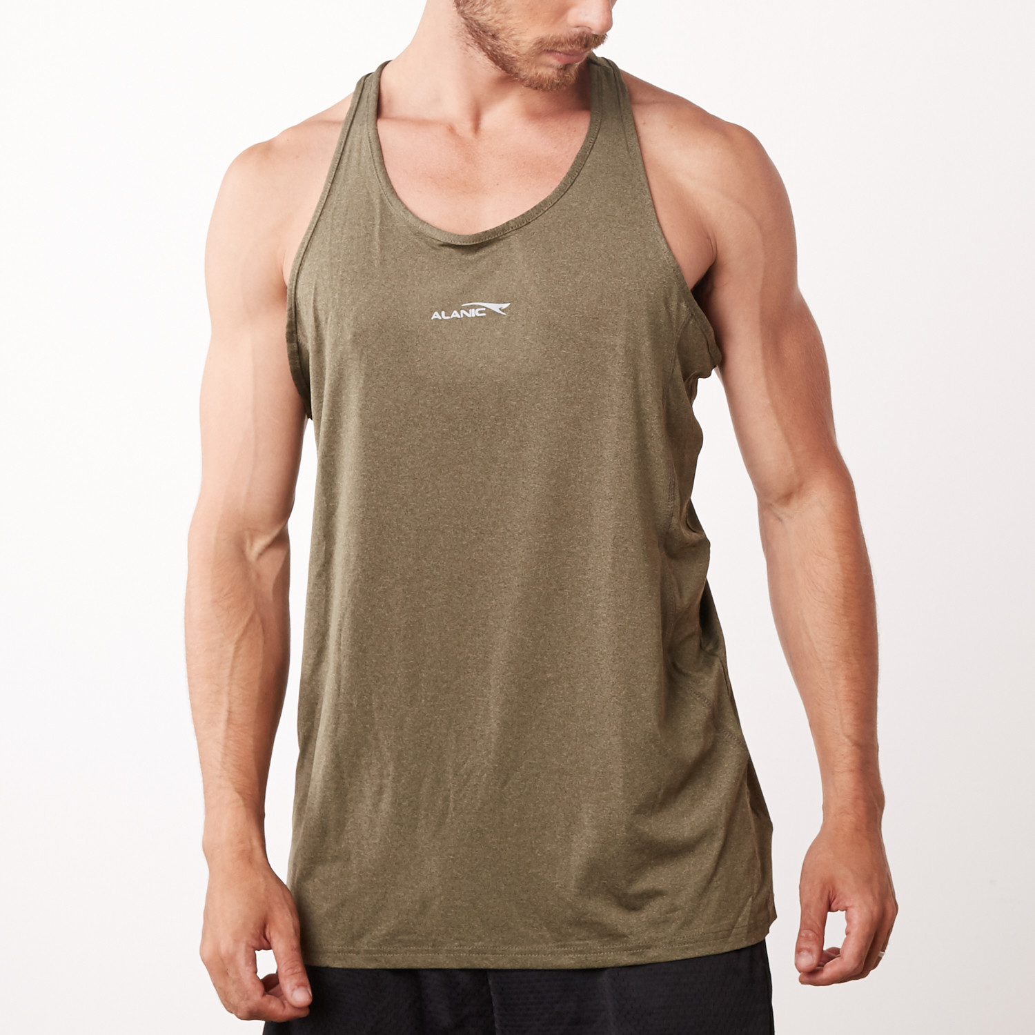 sweat wicking tank top mens