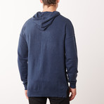 Lounge Knit Hoodie / Navy (M)