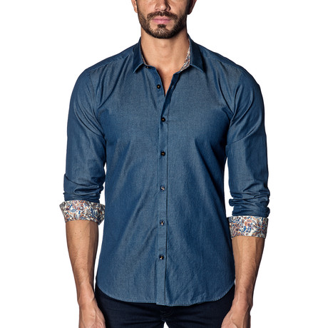 Long Sleeve Shirt // Blue Chambery (XS)