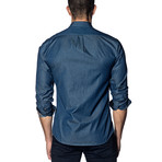 Long Sleeve Shirt // Blue Chambery (2XL)