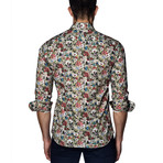 Long Sleeve Shirt // Multi Floral (XL)