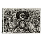 Skeletons - Calavera from Oaxaca // Jose Guadalupe Posada (18"W x 26"H x 0.75"D)