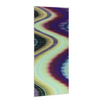 Rumba Abstract 3 // Frameless Free Floating Tempered Glass Panel