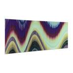 Rumba Abstract 3 // Frameless Free Floating Tempered Glass Panel