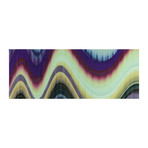 Rumba Abstract 3 // Frameless Free Floating Tempered Glass Panel