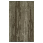 Elyria // Abstract Stripes // Shades of Mushroom Area Rug (9' x 13')