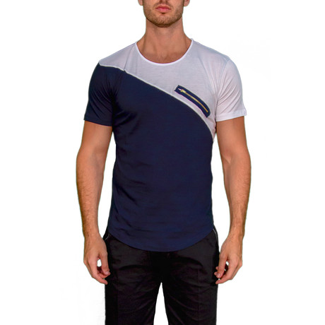 Short Sleeve Tee // Navy (L)