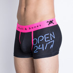 Neon Open 24/7 Trunk // Black (XL)