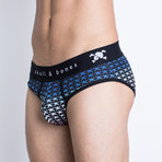 Signature Skull Brief // Black Ombre (L)