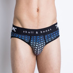 Signature Skull Brief // Black Ombre (L)