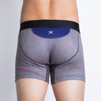 Signature Skull Boxer Brief // Heather Gray Tiny Skull (M)