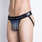 Signature Skull Jockstrap // Black Ombre (XL)