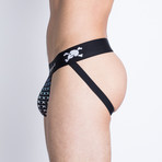 Signature Skull Jockstrap // Black Ombre (XL)