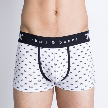 Signature Skull Trunk // White Tiny Skull (S)