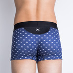 Signature Skull Trunk // Navy Tiny Skull (S)