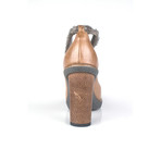 Women's Mary Janes High Heels // Brown (Euro: 35)