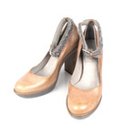 Women's Mary Janes High Heels // Brown (Euro: 35)