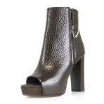 Women's Open Toe Heels // Brown (Euro: 36)