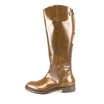 Women's Leather Knee-High Boots // Brown (Euro: 35)