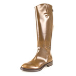 Women's Leather Knee-High Boots // Brown (Euro: 35)