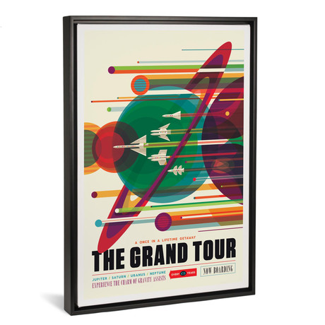 The Grand Tour // NASA (26"W x 18"H x 0.75"D)
