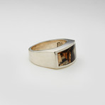 Mens Ring // Natural + Dark (11)