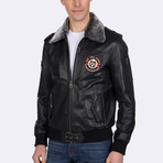 Cullen Leather Jacket // Black (L)