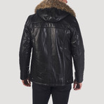 Sansome Leather Jacket // Black (3XL)
