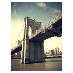 Vintage Brooklyn Bridge (6' x 8')