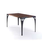 PK10 Walnut Dining Table