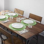 PK10 Walnut Dining Table