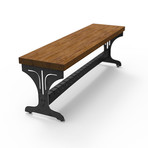 Titus Bench // Walnut Seat