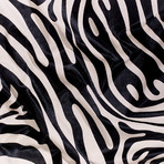 Zebra // Black on Beige